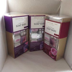 Creative You D.I.Y. Violet Rose & Sweet Breeze Soap Bars Kits